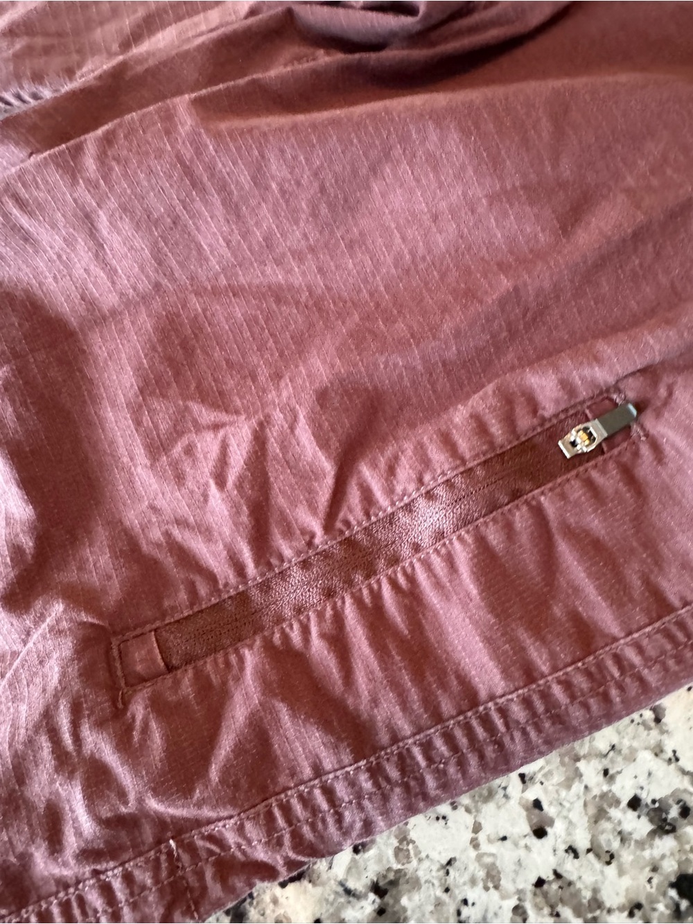 Vuori Ripstop Pant Long Burgundy Plum Drawstring Cargo Pants Size Small Long - Picture 12 of 15